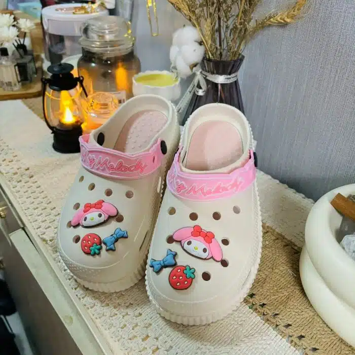 My Melody Themed Clogs from Kroks BD