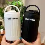 Stylish Who's Coffee Thermal Bottle – Insulated for Hot and Cold Drinks 500ml