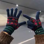 Cute Woolen Hand Gloves