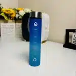 Blue Gradient Motivational Water Bottle